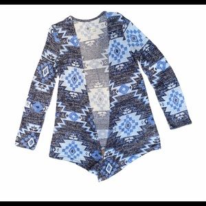 JUSTICE girls cardigan size 7